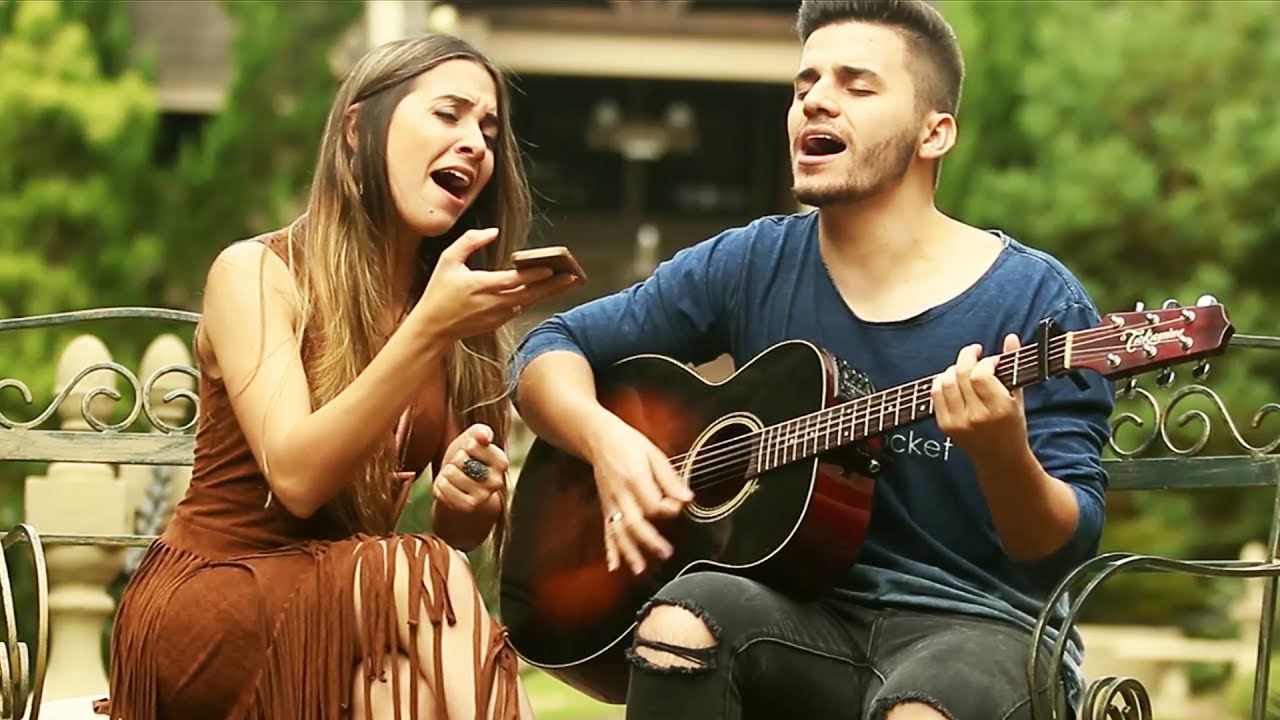 Maiara e Maraisa - Sorte Que C&ecirc; Beija Bem (Cover por Mariana e Mateus)