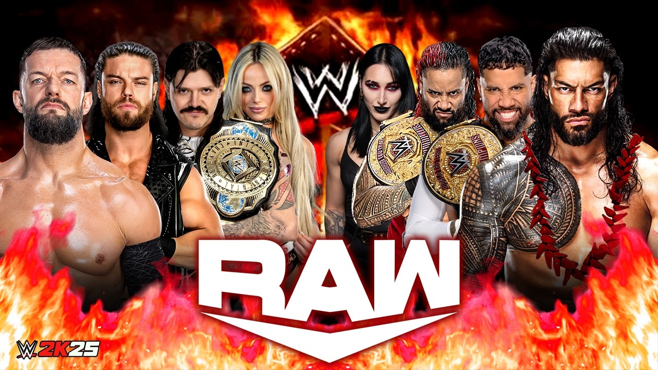 Judgment Day vs Team Roman Reigns and Rhea Ripley | WWE Raw on Netflix 27/February/2026
