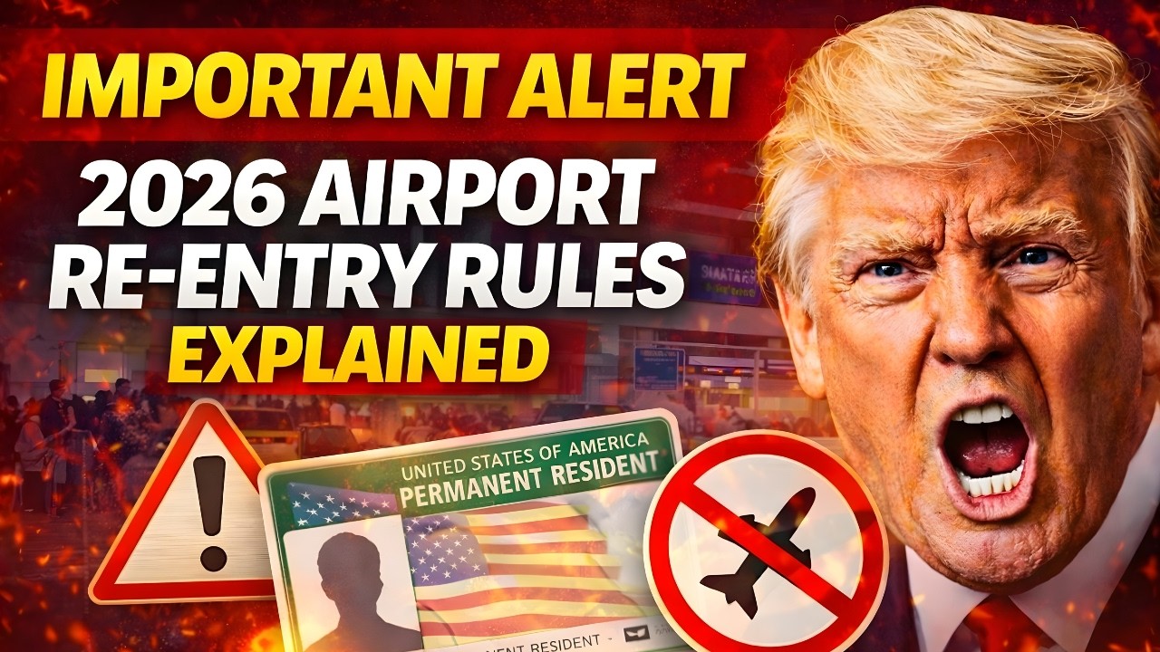 Green Card Holders: 2026 Airport Re-Entry Rules Explained