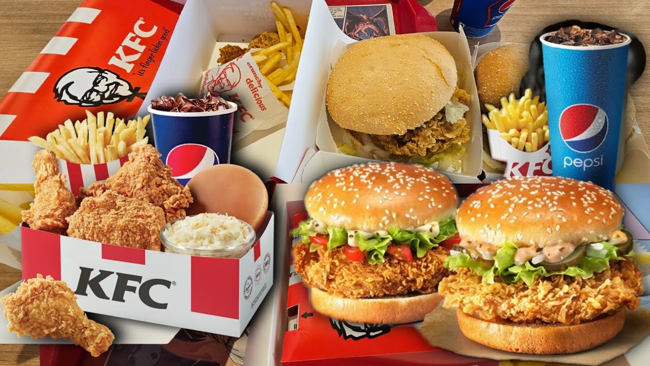 KFC Box KFC Zinger Tandoori Box | Classic Zinger Box | KFC Chicken Burger 🍔 | Biggest Burger | Combo