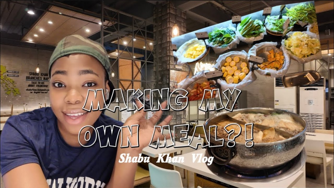 MAKING MY OWN MEAL?! | Shabu Khan Vlog