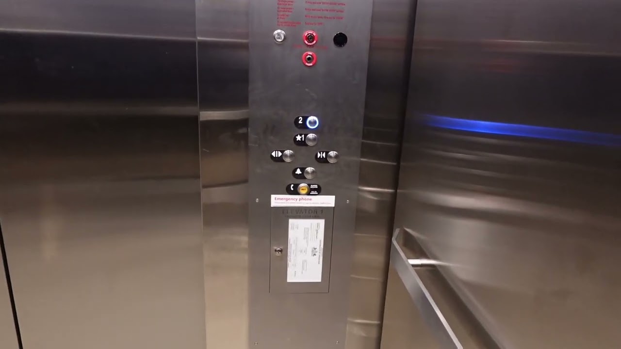 MODERNIZED Schindler/Thyssenkrupp Hydraulic Elevator #1 - IKEA - Conshohocken, PA