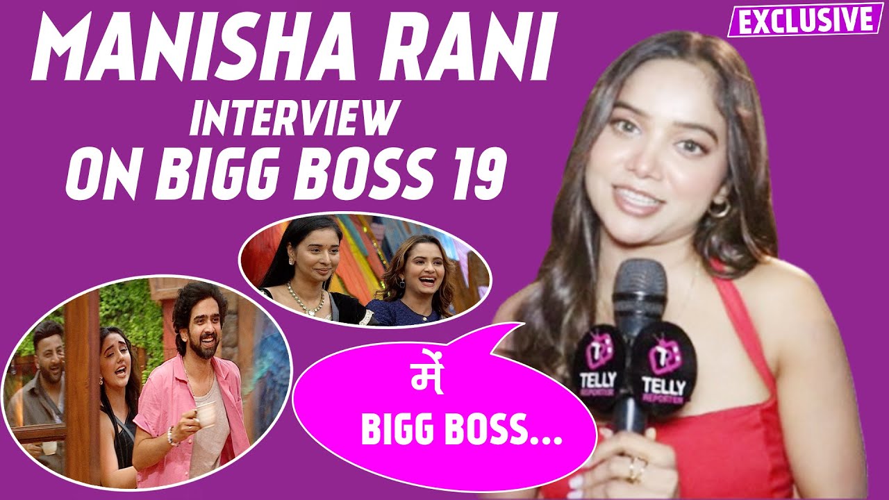 Интервью с Манишей Рани: о Bigg Boss 19, Анките, фильме Вики, её PODAST, послании фанатам и много...