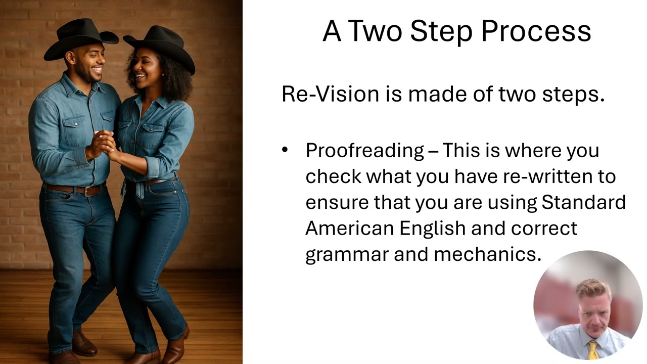 Re-Vision - The Most Important Step in Writing!