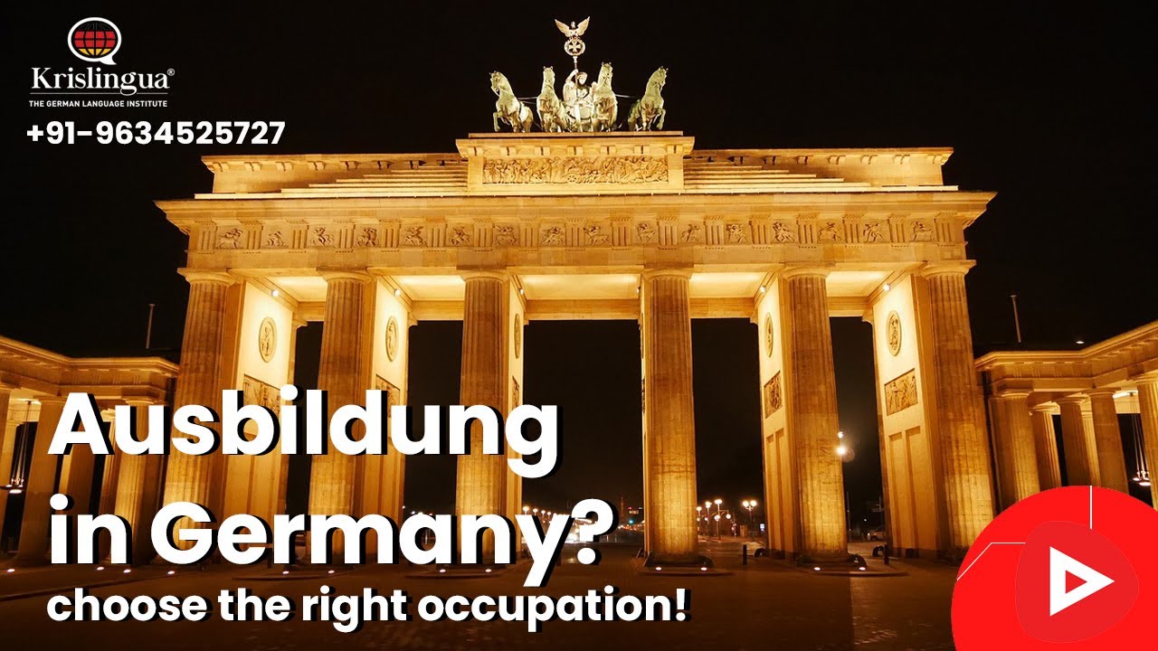 Ausbildung in Germany, Cook, Butcher, Hotel Expert and Restaurant Expert