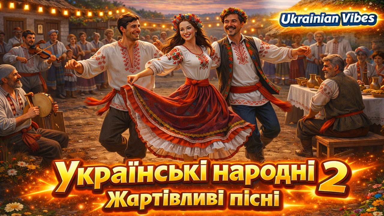 🎉🎊Жартівливі пісні з народним колоритом. | Свята і веселощі від Ukrainian Vibes🎊🎉