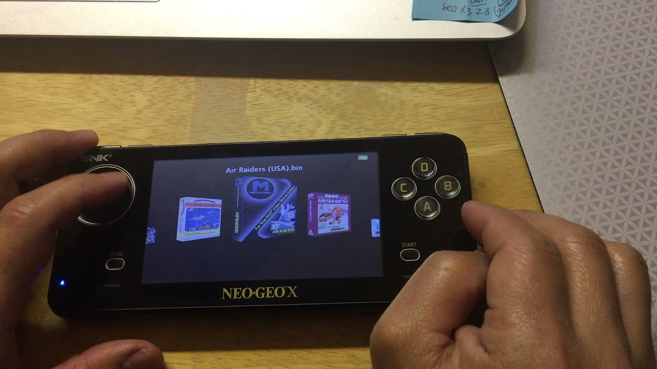 Re-visit my NeoGeoX handheld hack 4.5