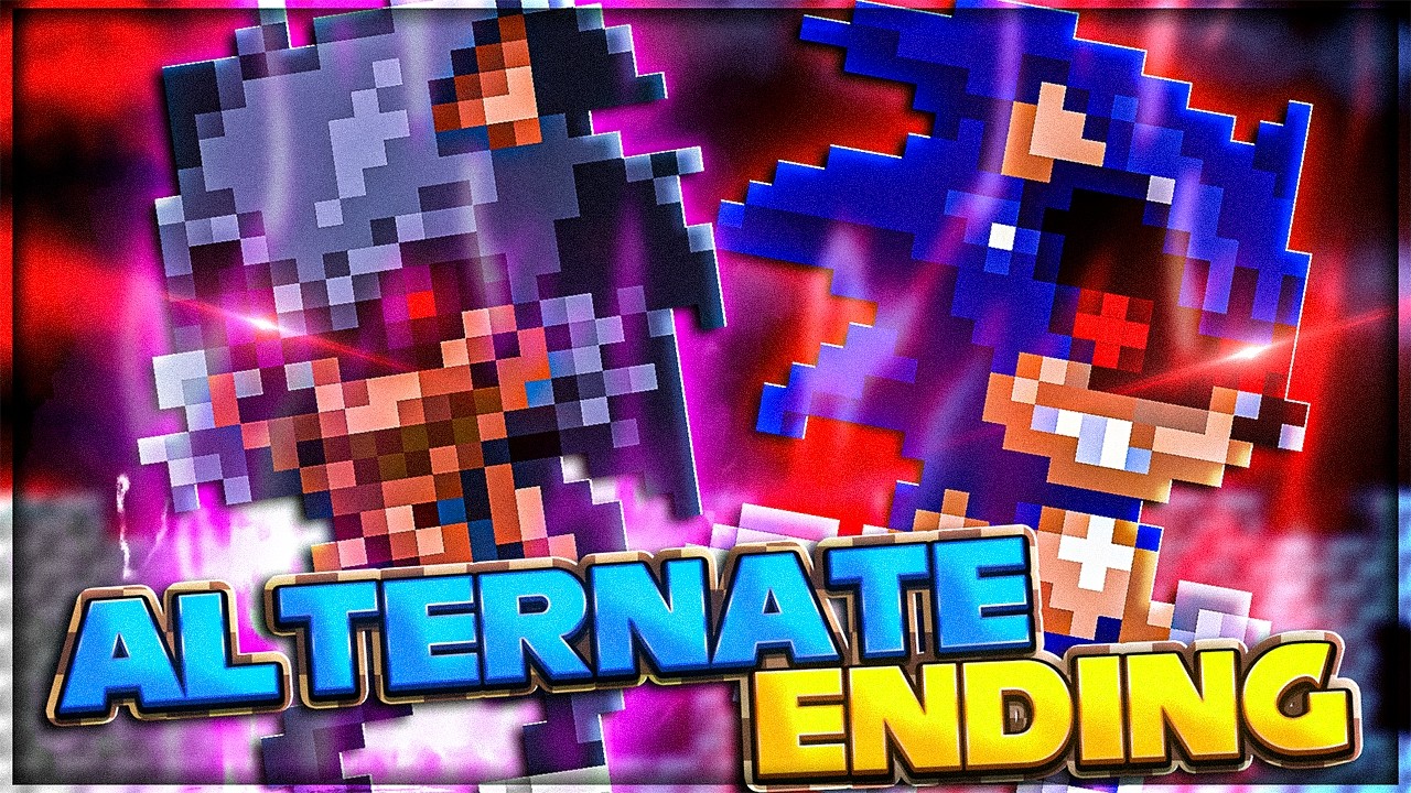 Lord X vs Exetior || Alternate Ending (( sprite animation ))