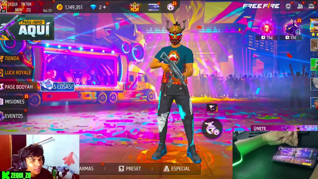 ASI JUEGA UN VETERANO EN IPHONE 15 PRO MAX A 4 DEDOS! FREEIFIRE