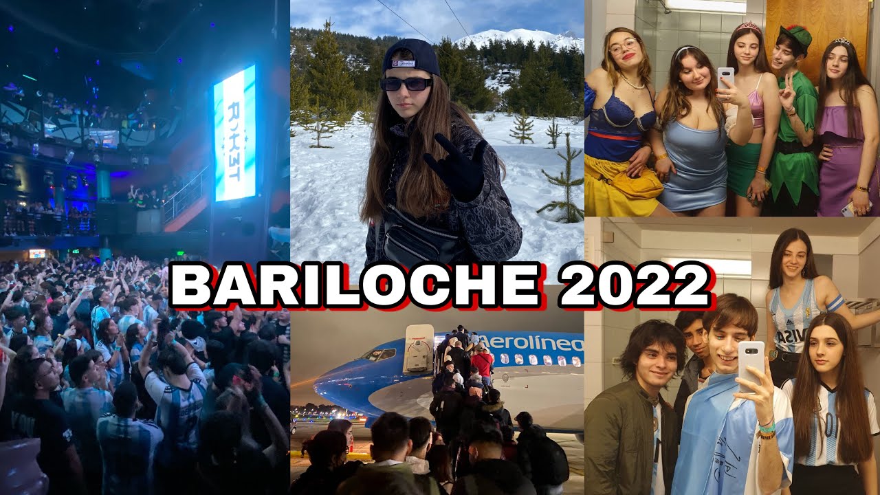 Mi viaje de egresados BARILOCHE 2022 *vlog*