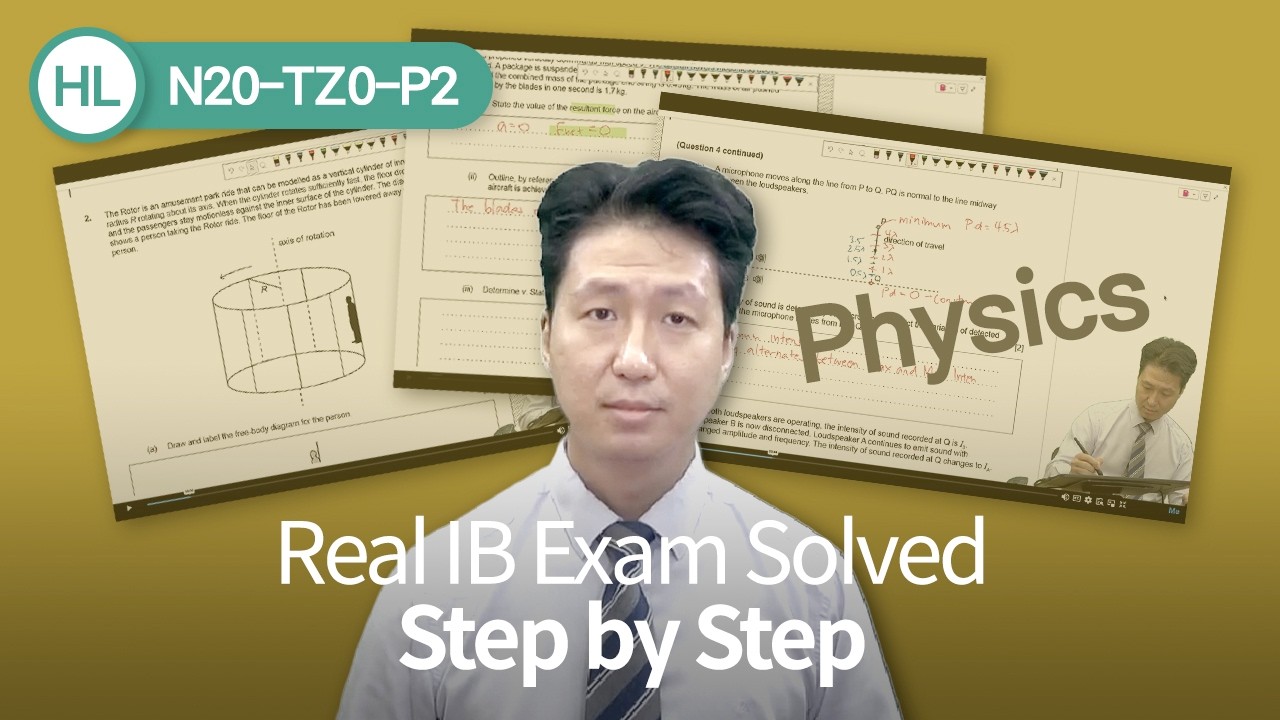 IB Physics HL Past Paper Explained (N20-TZ0-P2)