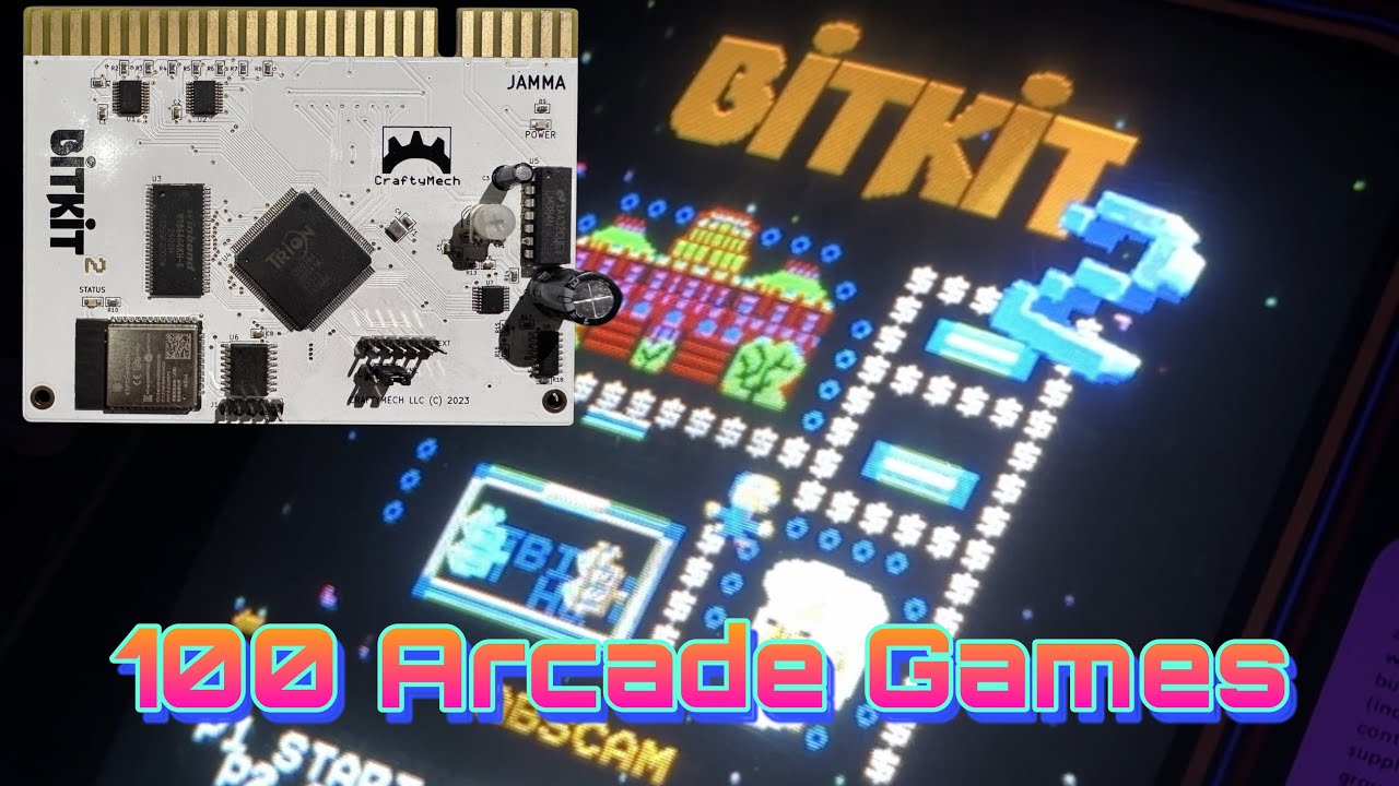 Arcade Jamma FPGA Multi-Game | What&rsquo;s On The BitKit2 ?