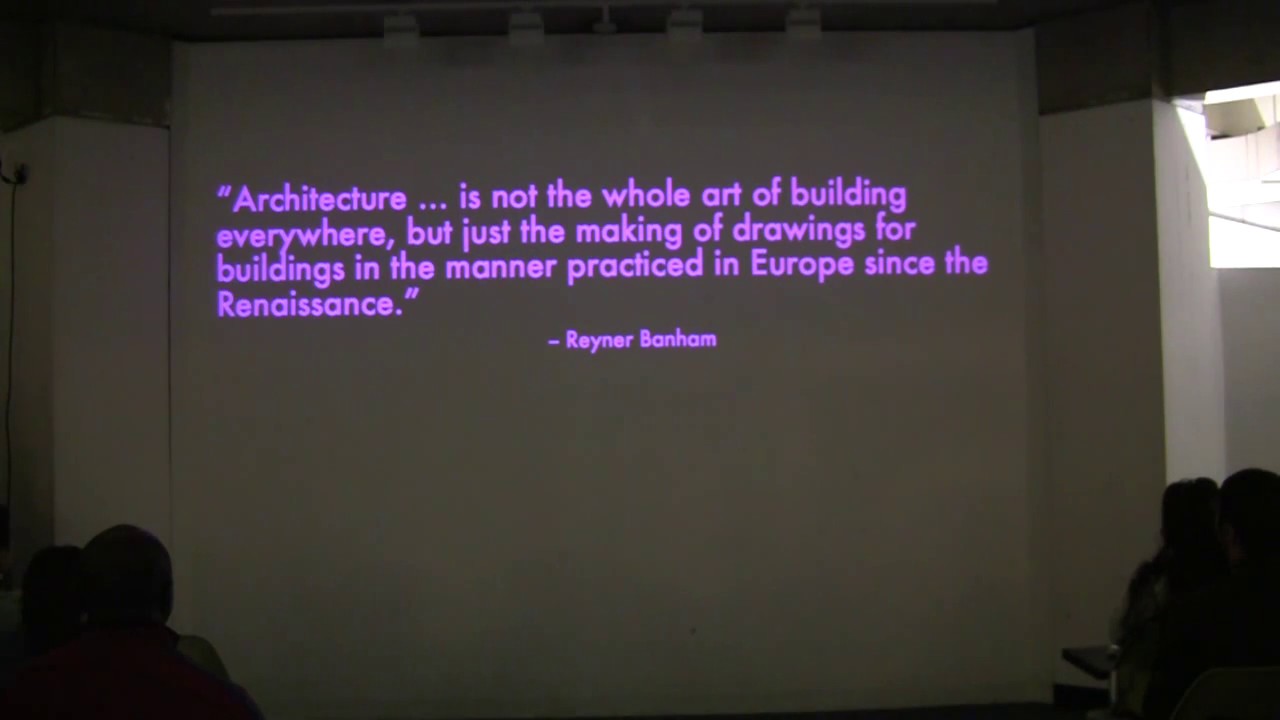 Thursday|Episode: Robert Somol, What Is Architecture? (October 3, 2013)