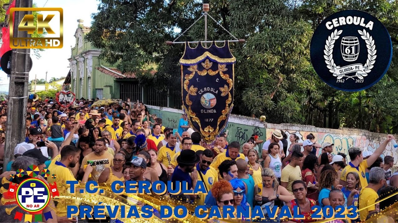 ORQUESTRA DO MESTRO OSÉAS BOTANDO A MULTIDÃO PRA FREVAR NO 35º ARRASTÃO DO CEROULA DE OLINDA 2023