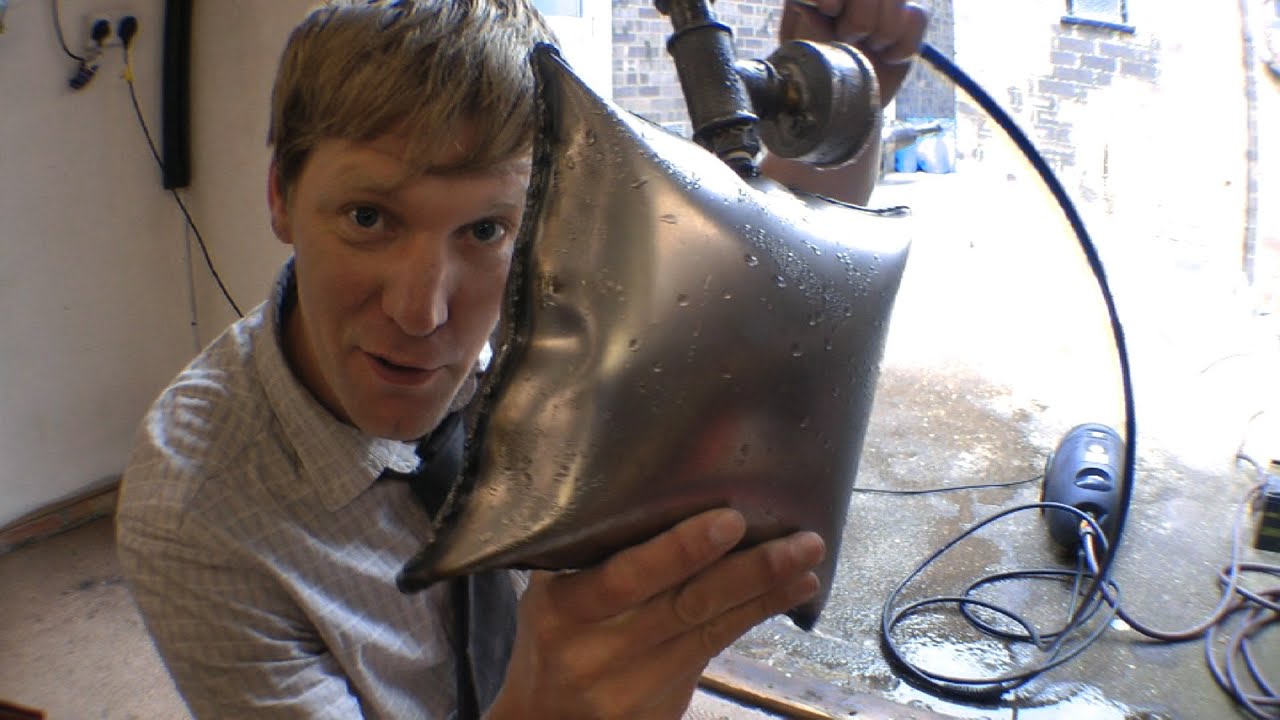HydroForming with a Pressure Washer - Setting up/testing