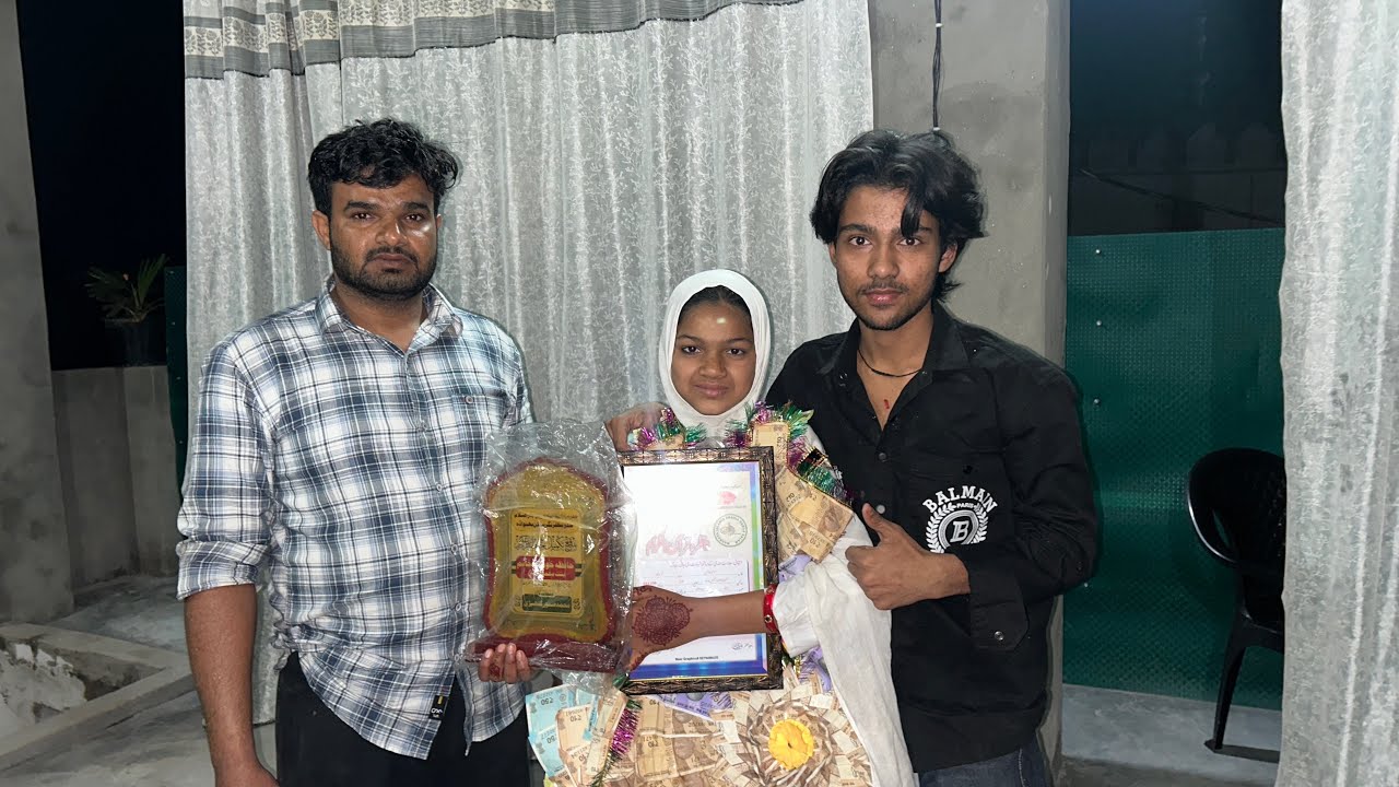 Allah Ka Sukar hain Fufa Ke Beti Hafiz A Quran Ban Gayi ❤️