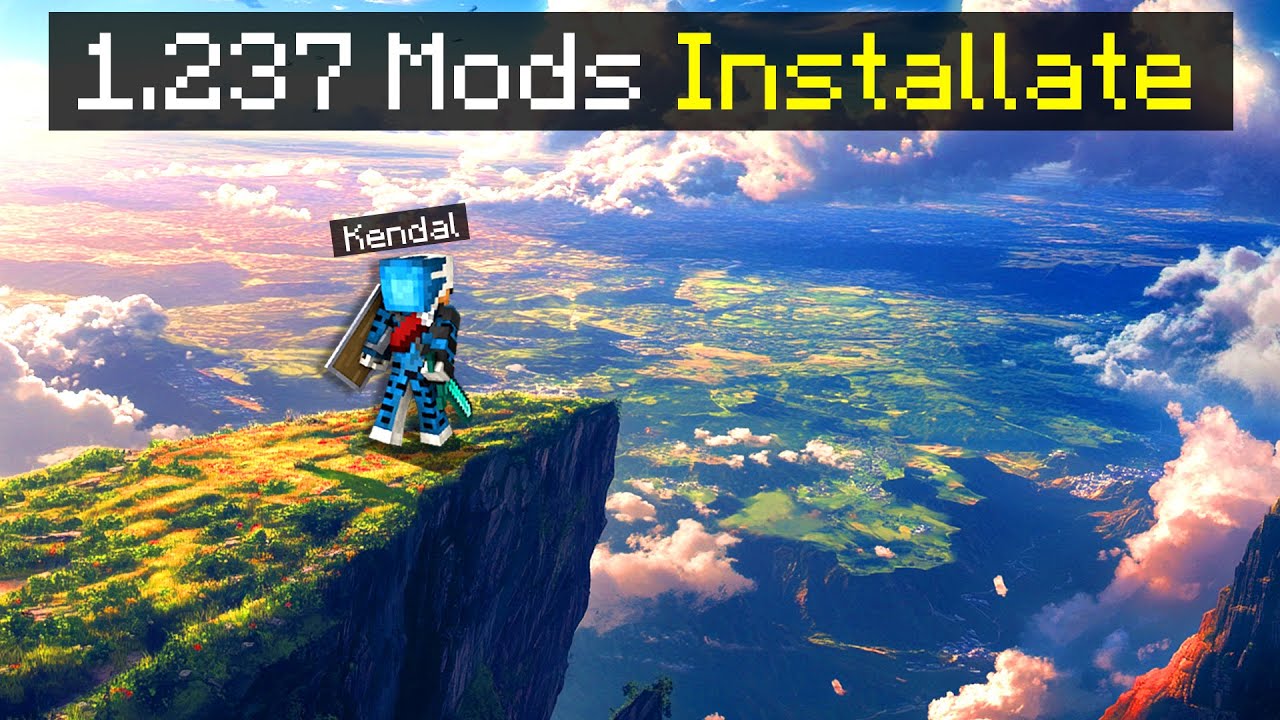 HO SCARICATO 1.000 MODS PER TESTARE IL MIO NUOVO PC - MINECRAFT