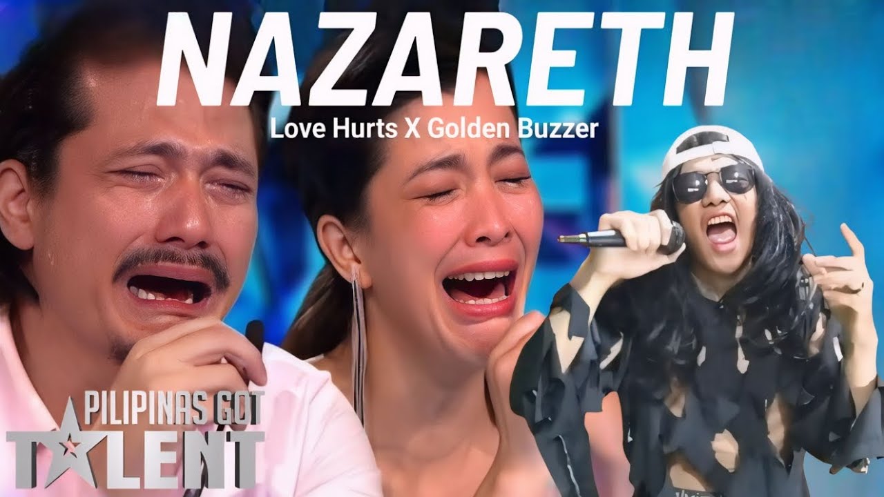 Filipino Boy Makes All The Judges Cry With His Amazing Voice On Love Hurts - Nazareth Song