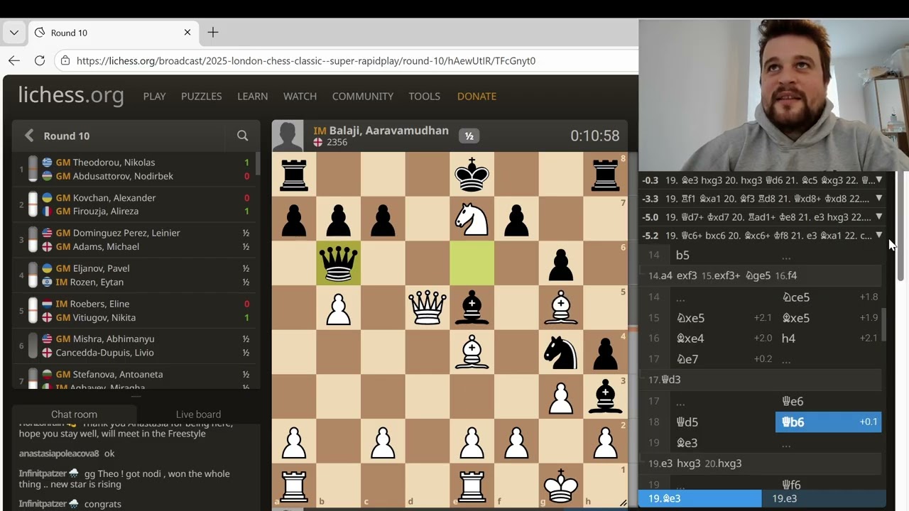 Wild London Chess Classic Super Rapid Play Game vs International Master