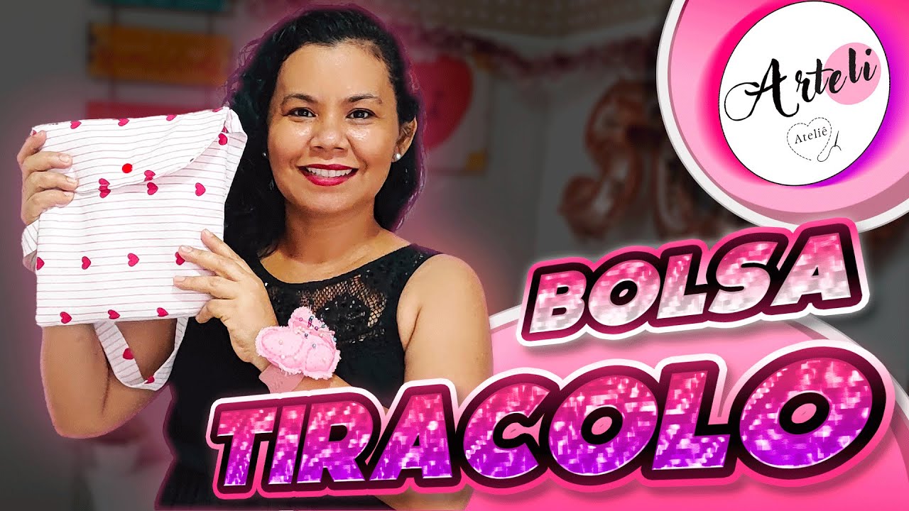 COMO FAZER BOLSA TIRACOLO/PASSO A PASSO 🪡🩷🧵