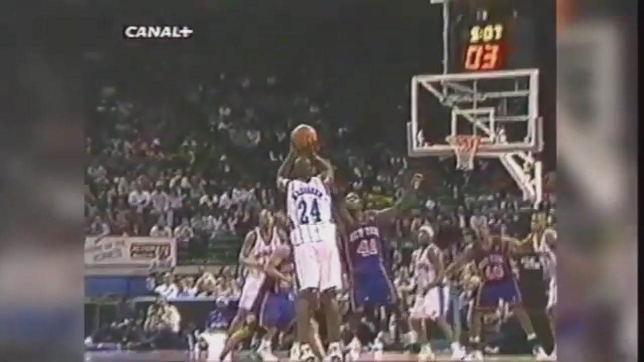 Jamal Mashburn 31 Points 3 Ast Vs. Knicks, 2000-01.