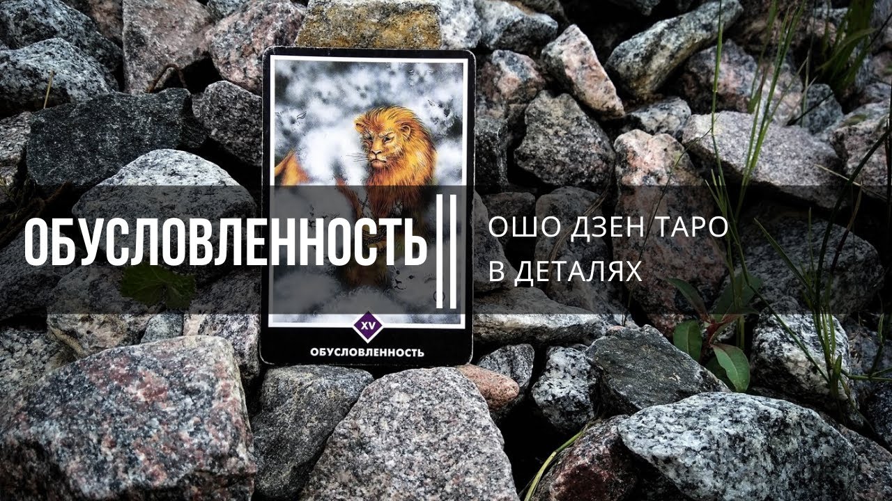 Ошо Дзен Таро в деталях. Обусловленность