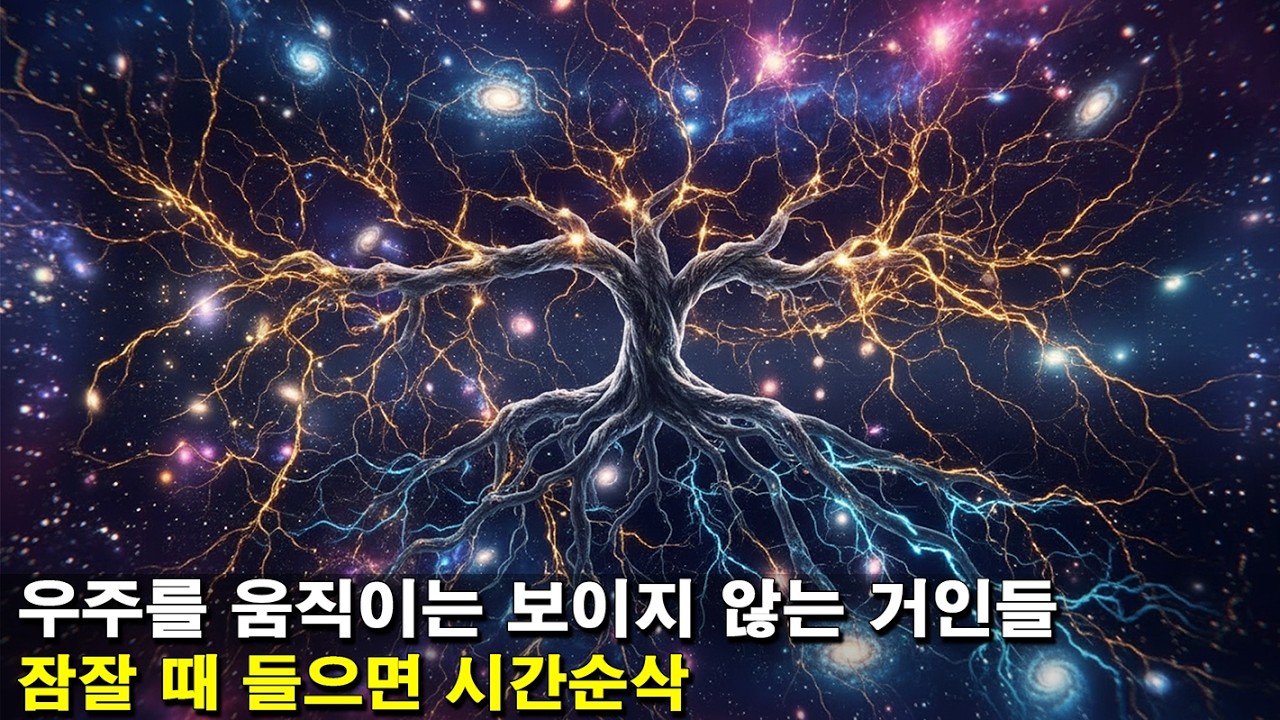 [수면다큐]《우리 우주를 빚어내는 보이지 않는 거인들》잠잘 때 들으면 시간순삭!