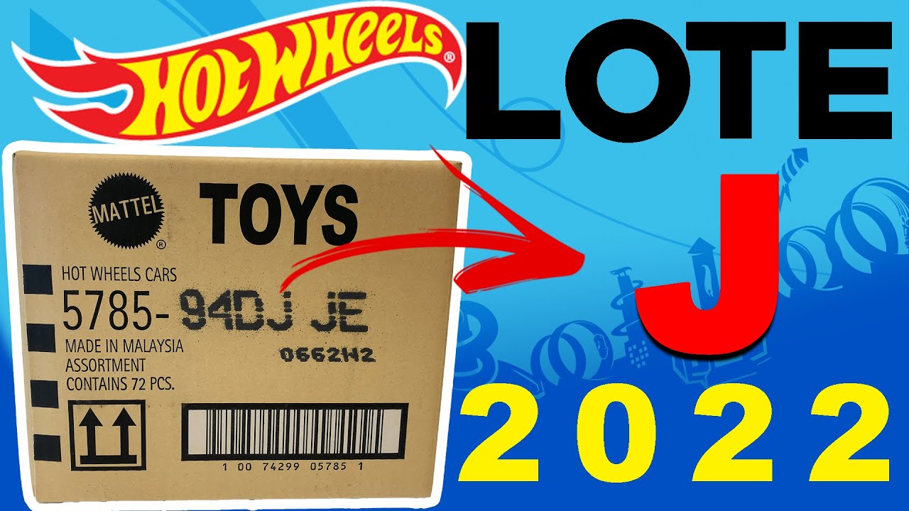 HOT WHEELS LOTE J LINHA BÁSICA 2022