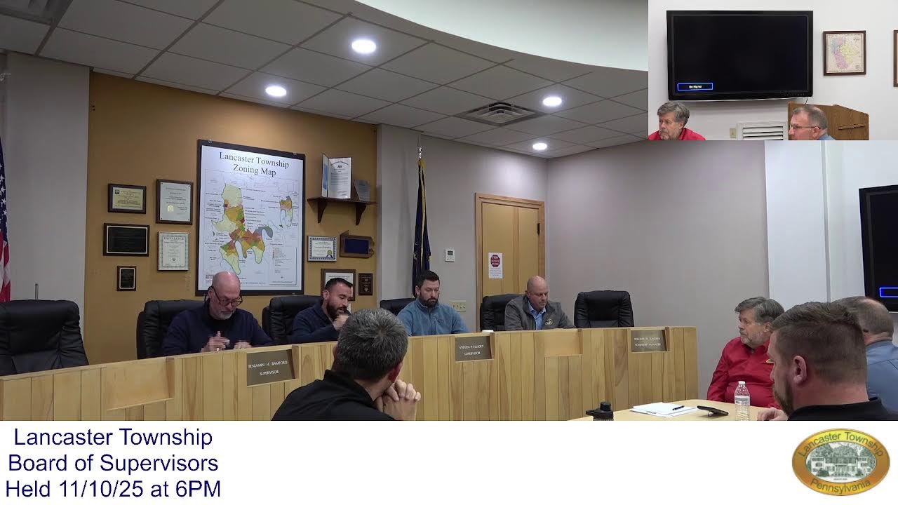 Board of Supervisors (November 10th, 2025)