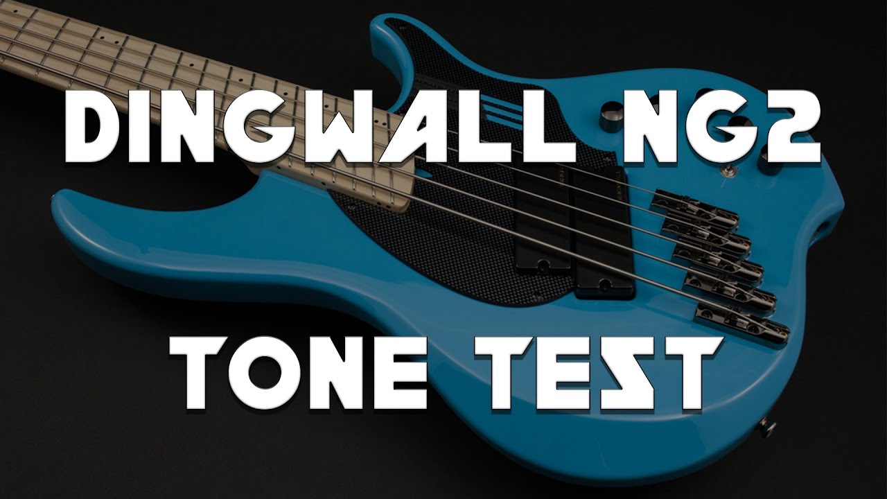 DINGWALL NG2 Bass Guitar Test // Nolly Getgood Signature Bass Guitar