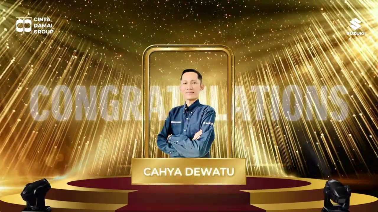 Best Sales Head Suzuki 2025 PT. Cinta Damai Putra Bahagia 🔥🔥