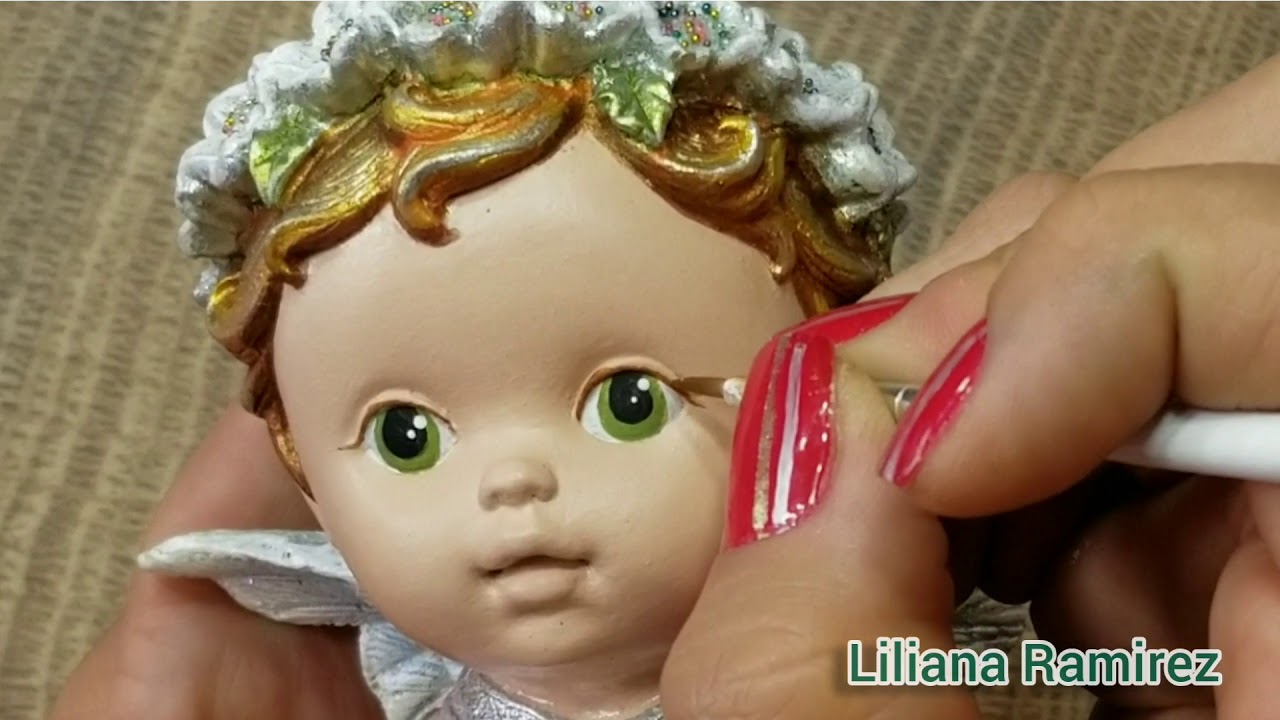 Elaboración de ojos en piezas de cerámica y otros- Por: Liliana Patricia Ramírez Florez