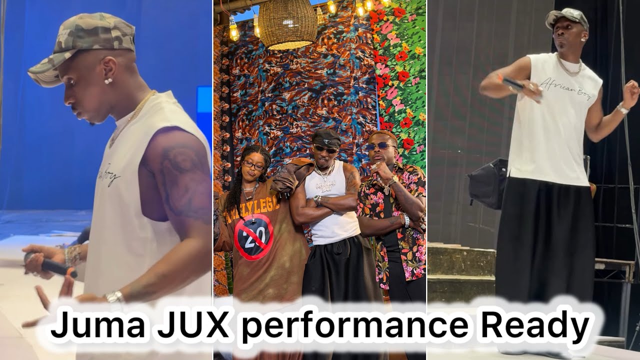 Подтверждено выступление Juma Jux на фестивале Africa, саундчек и репетиции #viral #jumajux