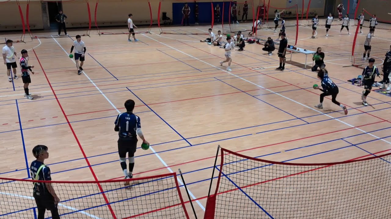 台灣閃避球錦標賽Taiwan Dodgeball Championship 2026 男子A小組賽 Men's RR Hong Kong 香港 8:1 Malaysia,Penang 馬來西亞檳城