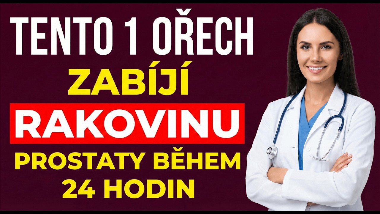 ❌ PŘESTAŇTE J&Iacute;T V NOCI NA Z&Aacute;CHOD! Tento 1 ořech vypr&aacute;zdn&iacute; va&scaron;i prostatu za 7 dn&iacute;