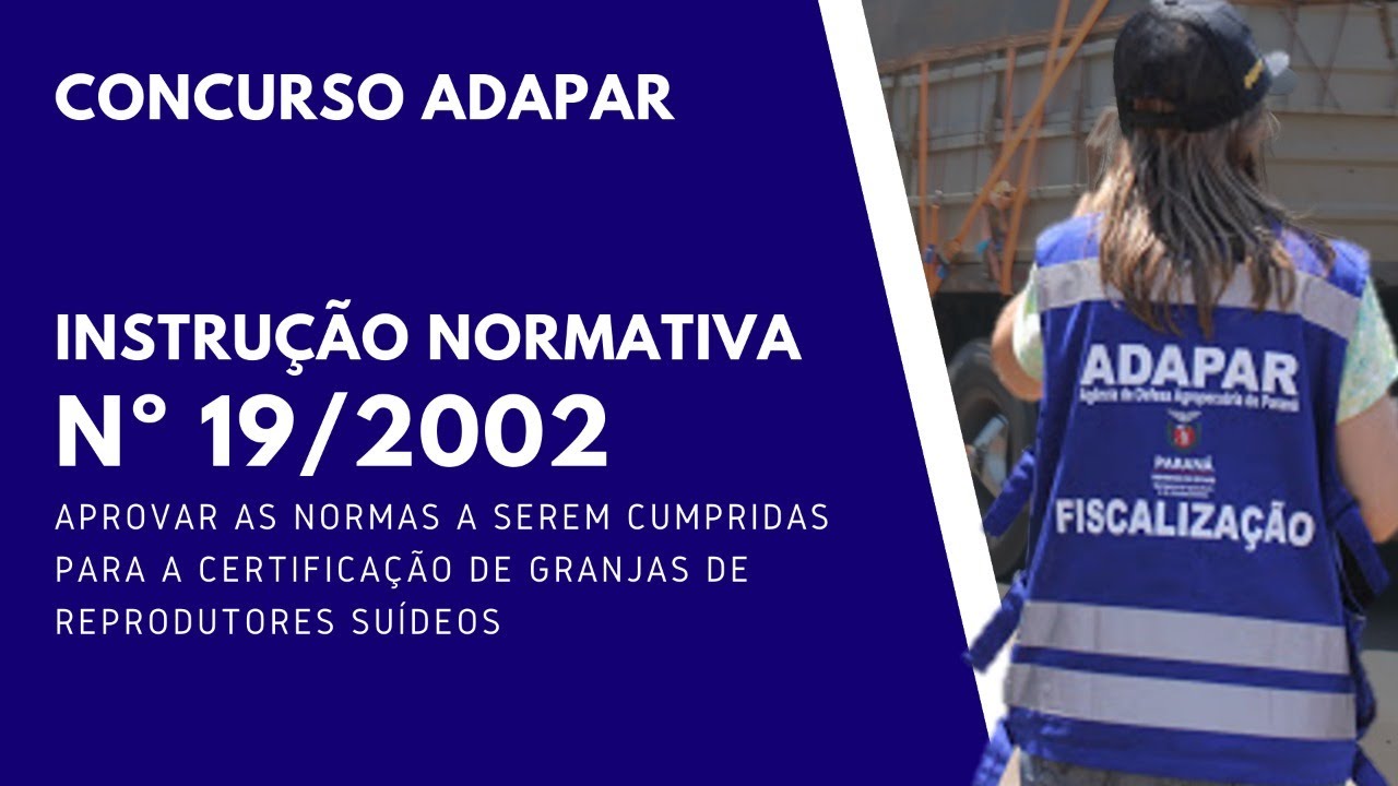 CONCURSO ADAPAR | IN 19 DE FEVEREIRO DE 2002 | GRSC