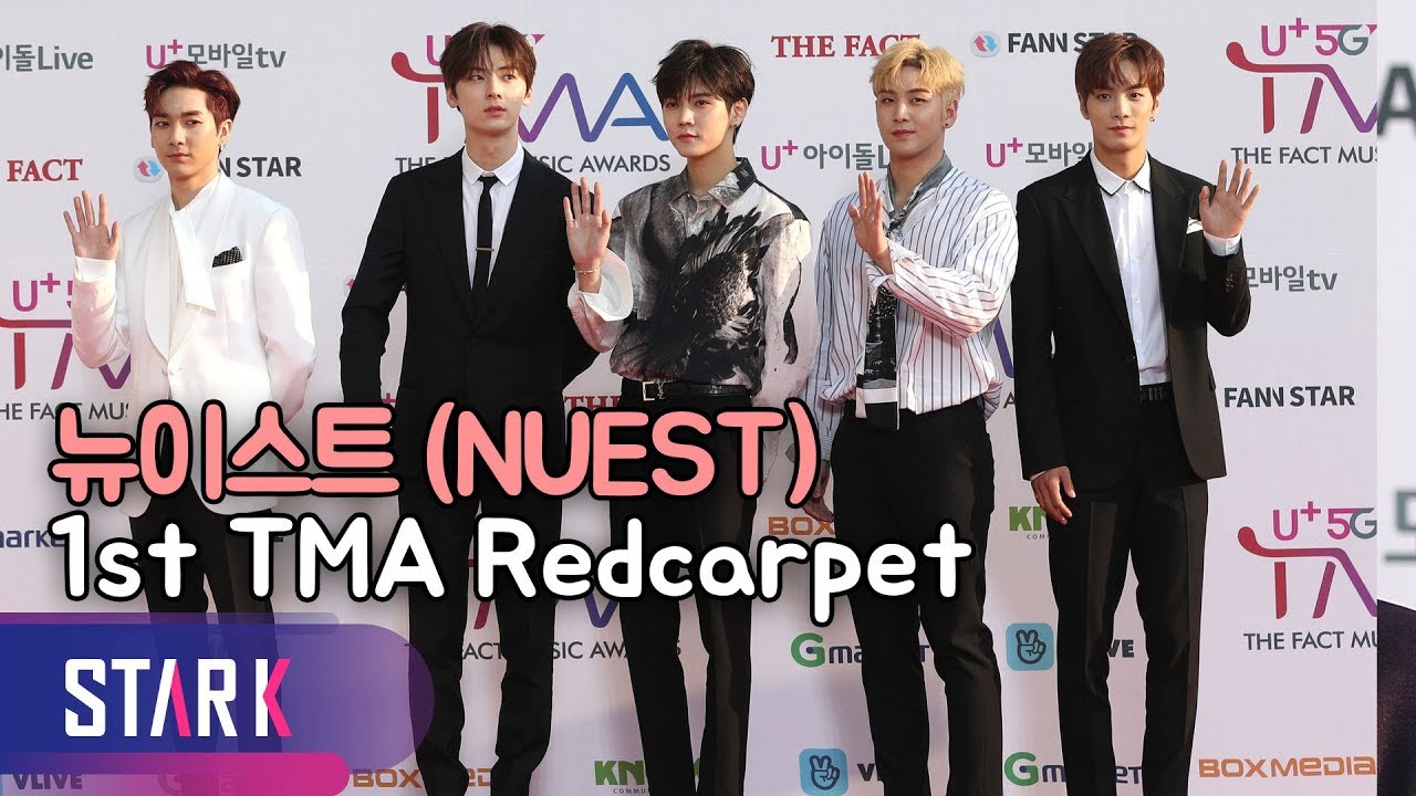 뉴이스트, 5명이 서는 레드카펫 얼마만이야!  (NUEST TMA, THE FACT MUSIC AWARDS Redcarpet)