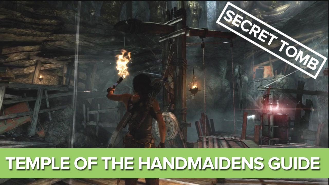 Tomb Raider Secret Tomb Guide, Location - Shipwreck Beach, Temple of the Handmaidens (Tomb #7)