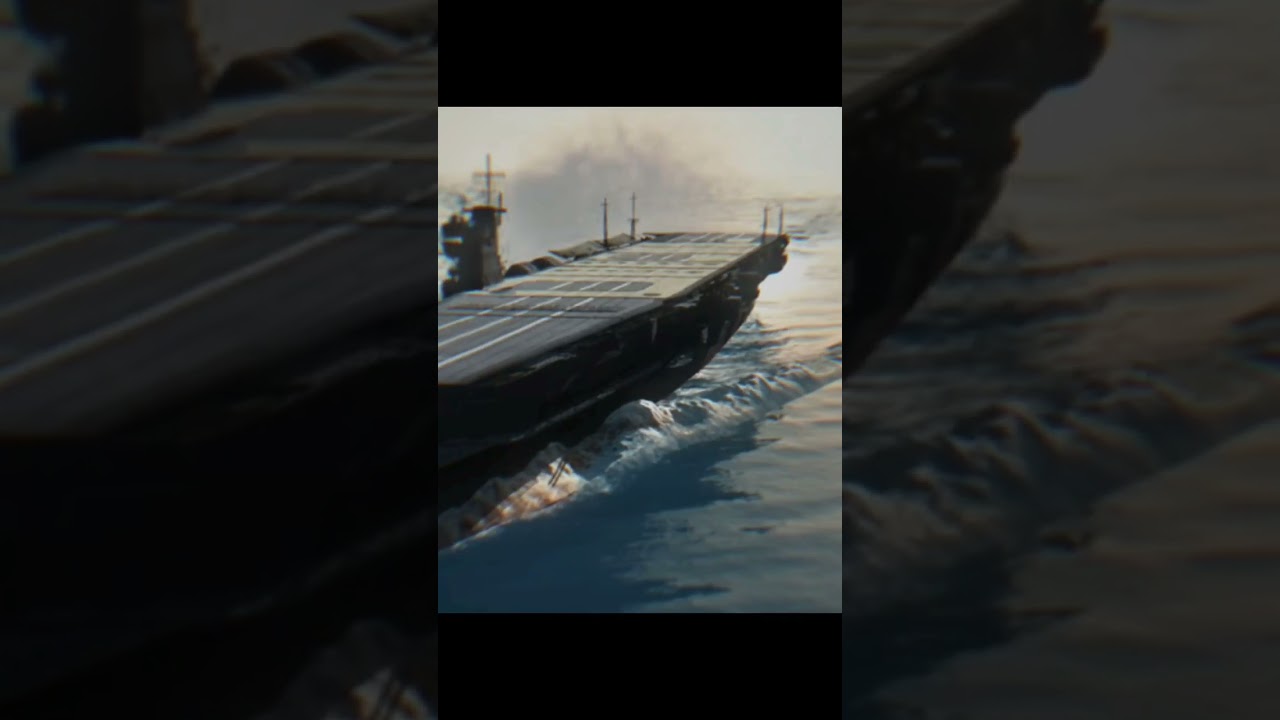 4 Japanese carriers in the battle of midway #kaga #soryu #akagi #hiryu