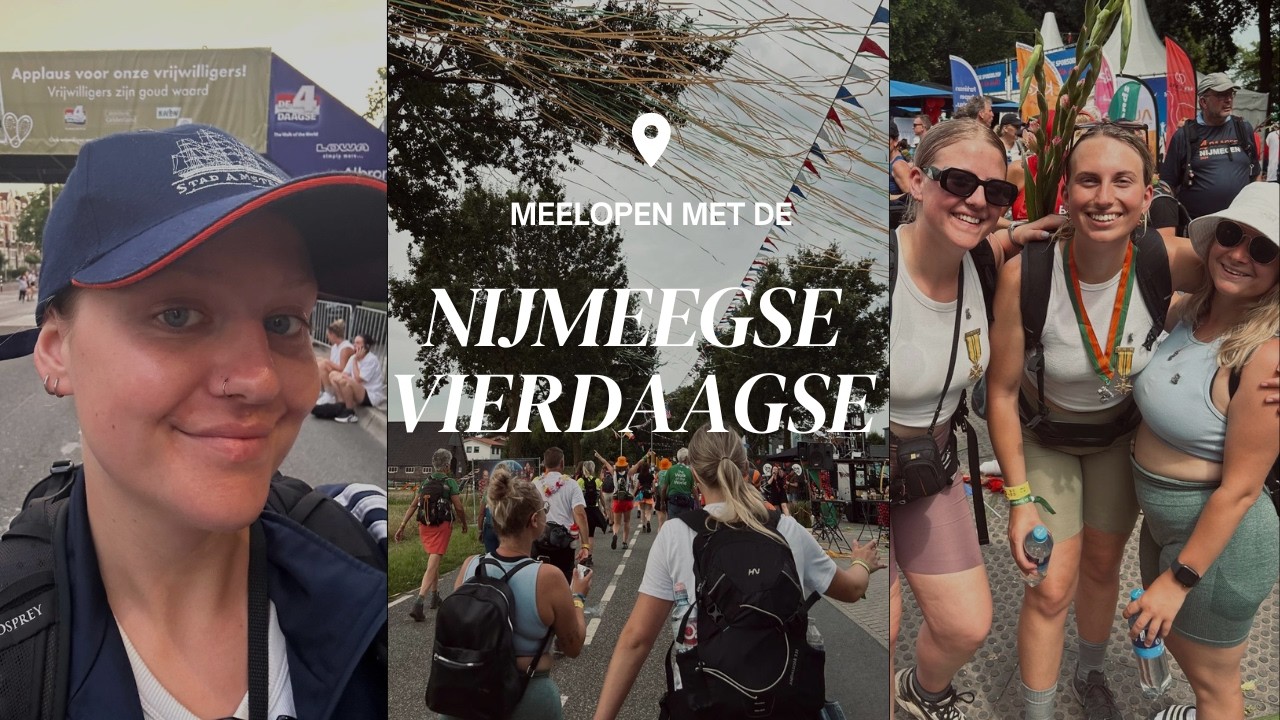 DE NIJMEEGSE VIERDAAGSE 2024 l Meelopen met de 106e Nijmeegse Vierdaagse l VLOG 17