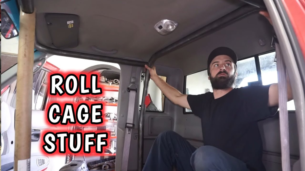 Roll Cage Install Twin Turbo Ford Ranger!!!