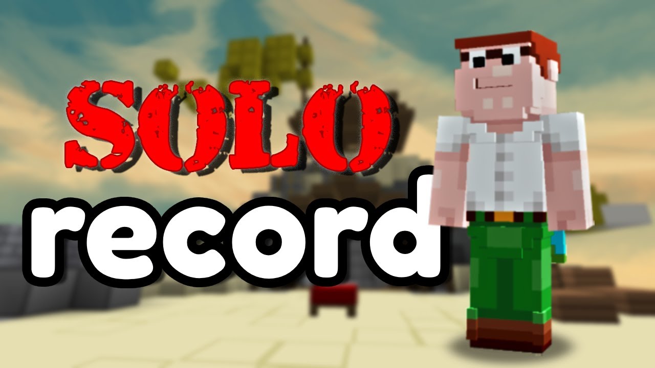 My Fastest Solo Bedwars Game Ever!