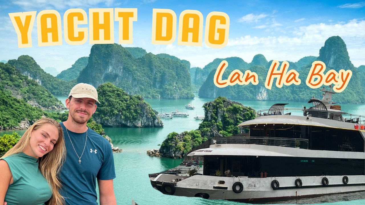Onze cruise door Lan Ha Bay 😍 (mooier dan Ha Long Bay?!)