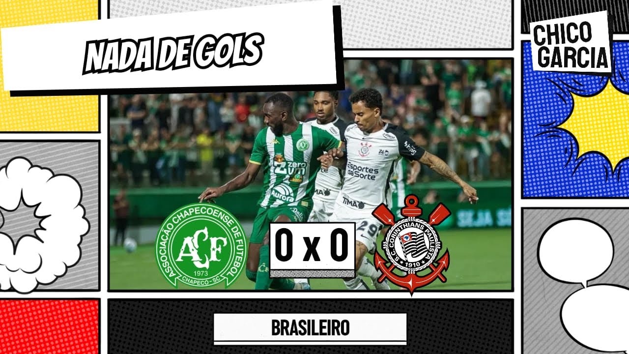 CHAPECOENSE 0 X 0 CORINTHIANS: GOLEIROS SE DESTACAM E GARANTEM PLACAR SEM GOLS. YURI VOLTOU