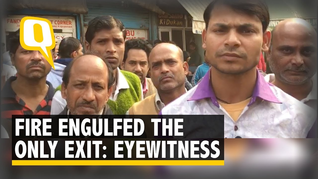 &lsquo;Fire Engulfed the Only Exit&rsquo;: Eyewitnesses Relate Anaj Mandi Fire