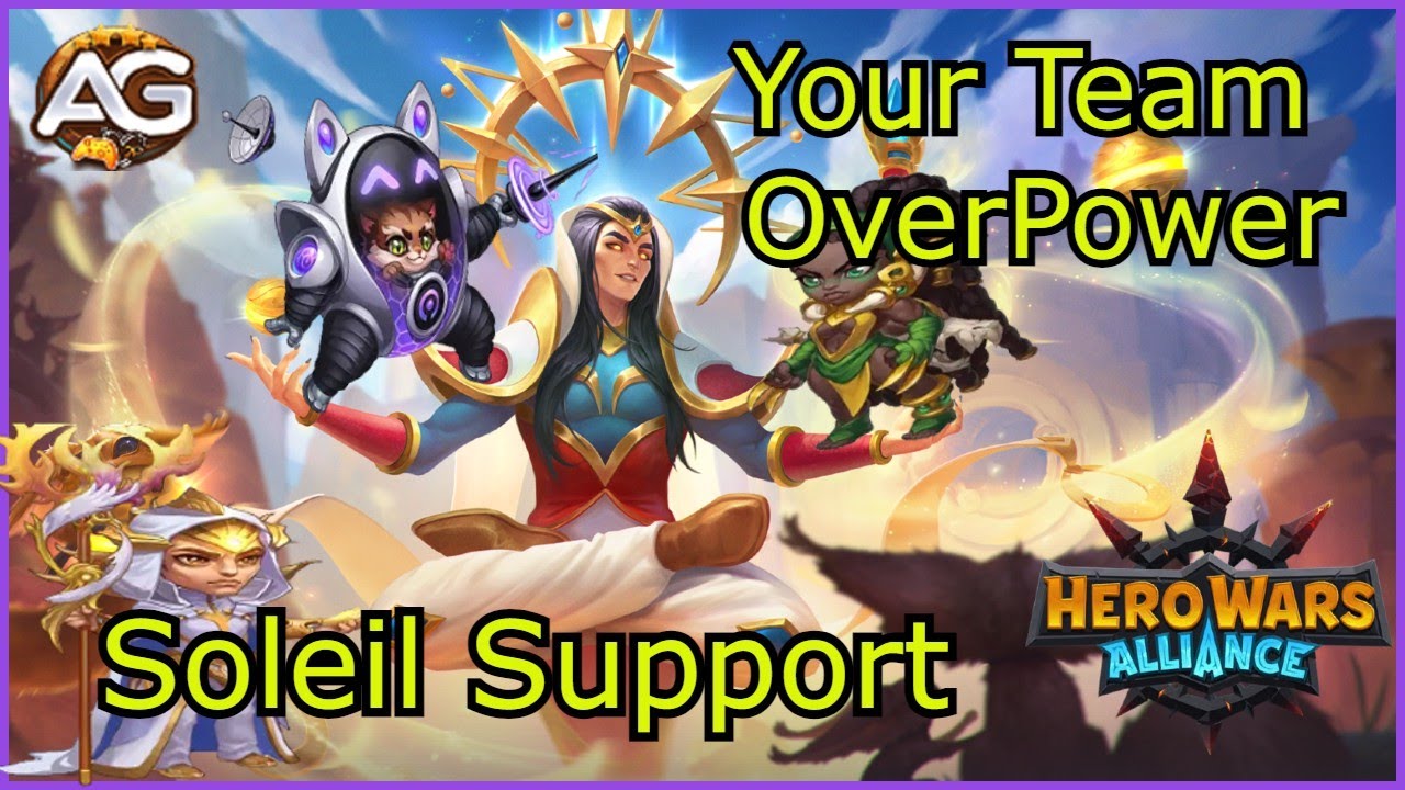 Soleil: O Novo Herói de Suporte em Hero Wars Alliance Guia Completo de Habilidades, Times e Counters