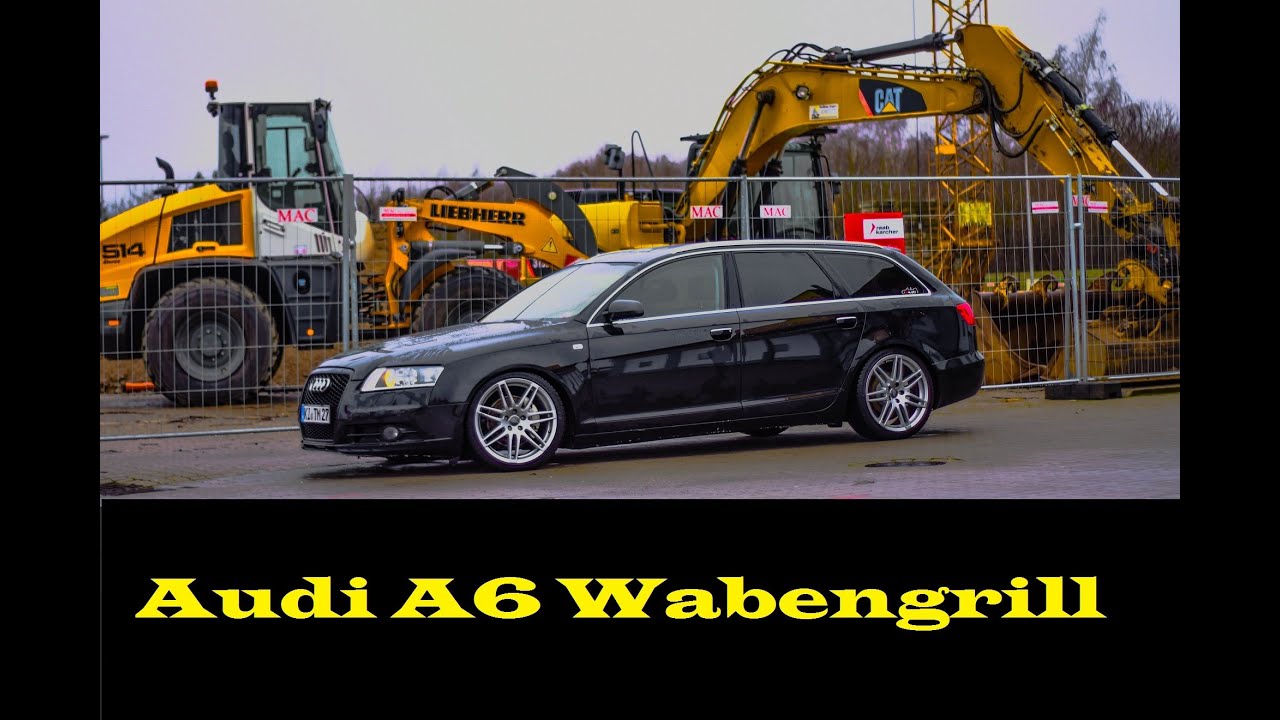 Audi A6 4F Quattro TDI RS6 Wabengrill ausbauen tauschen einbauen PDC umbau tuning