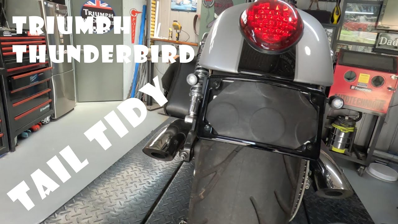 Triumph Thunderbird tail tidy
