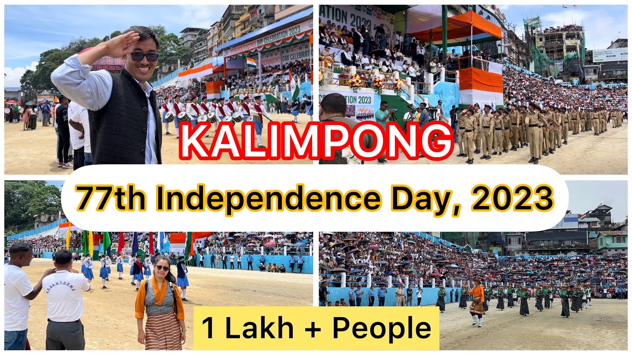 Greatest 15th August Celebrations 🇮🇳/ March Past Competition of 16 School : KALIMPONG📍2023