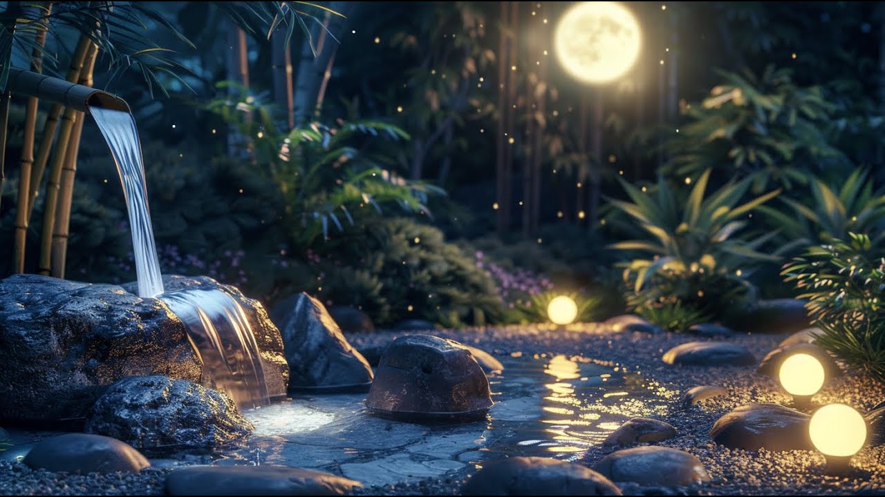 Autumn Moon Garden – Japanese Zen Music for Deep Sleep & Inner Peace